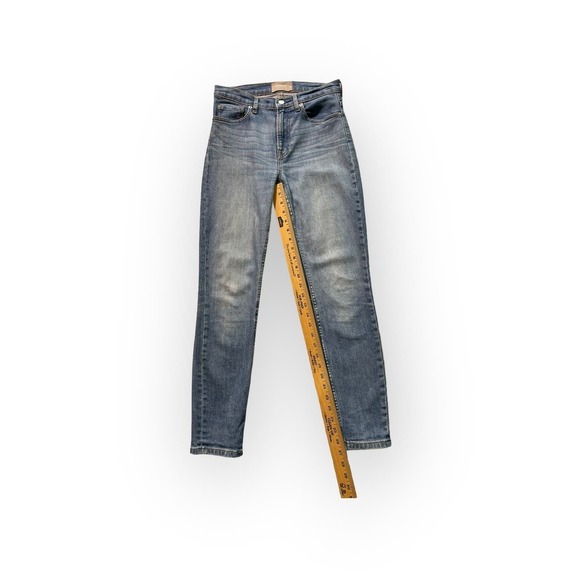 Everlane High Rise Skinny Ankle Jeans Medium Wash - Picture 4 of 6